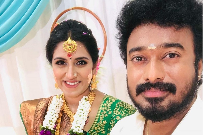 vijay tv kpy naveen wife blessed with girl baby