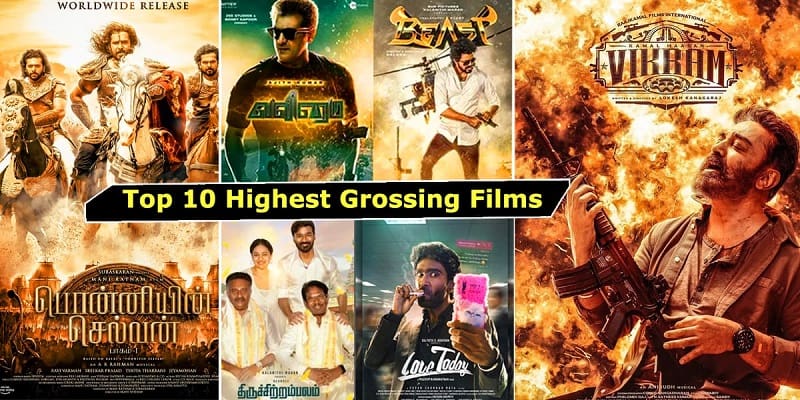 top 10 collection movies in tamilcinema 2022