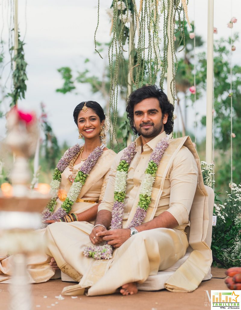 Ashok Selvan and Keerthi Pandian Wedding Stills