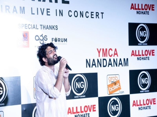 Sid Sriram Promotes All Love No Hate Live In Concert in Chennai (7)